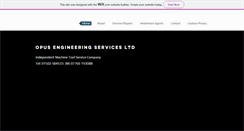 Desktop Screenshot of opusengineering.co.uk